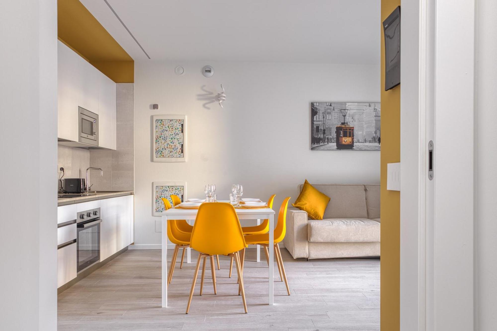Yellow In Financial District 4 Pax Appartement Milan